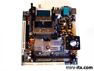 The interesting part of the EPIA M motherboard