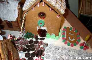 Ginger, the Gingerbread Village Server