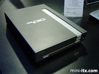 Shuttle's XPC mini X100