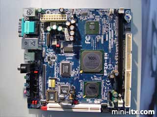 VIA show C7 boards at CeBIT