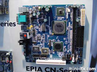 VIA show C7 boards at CeBIT