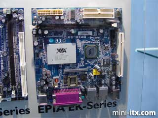VIA show C7 boards at CeBIT