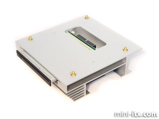 Optical drive attached to motherboard